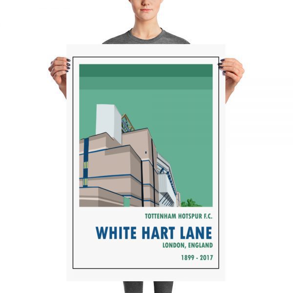 Vintage gift of Old White Hart Lane and Spurs