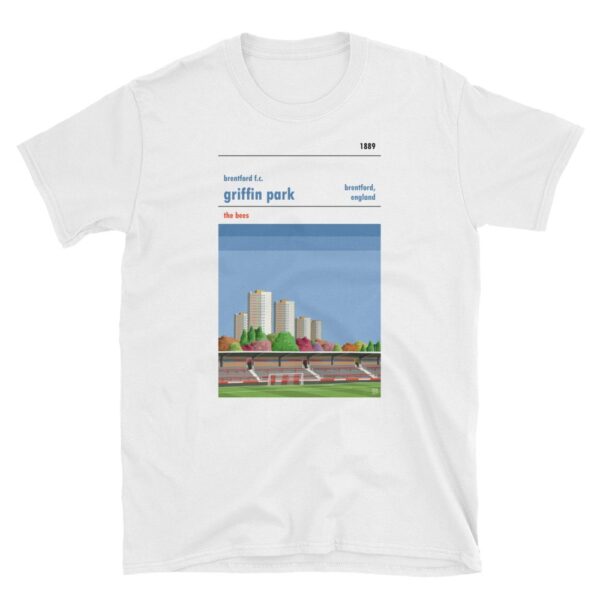 A t-shirt of Griffin Park, home of Brentford FC