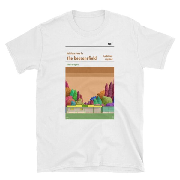 A t-shirt of the Beaconsfield, home of Hailsham Town FC