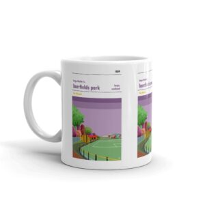 A coffee mug of Largs Thistle and Barrfields