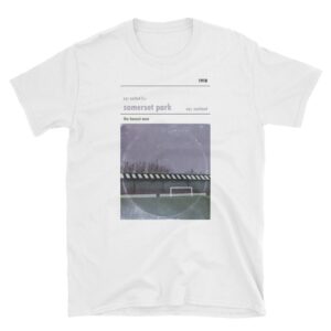 Record Sleeve Somerset Park, Ayr United, Short-Sleeve Unisex T-Shirt – LIMITED EDITION