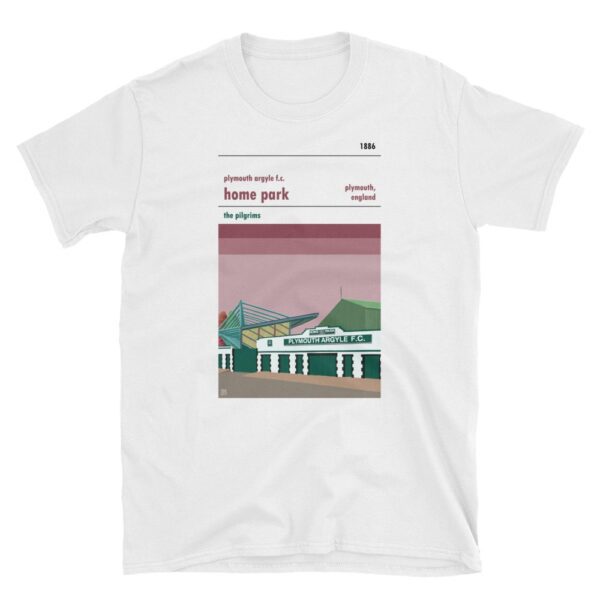 A t-shirt of Home Park, home to Plymouth Argyll