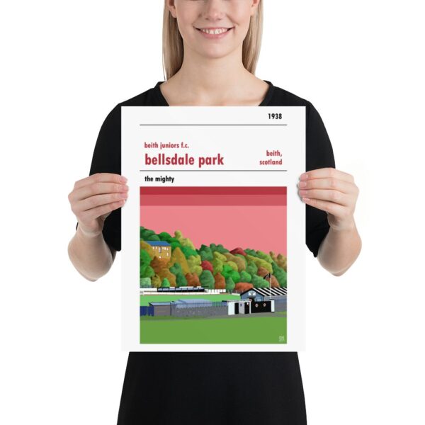 A medium print of Beith Juniors and Bellsdale Park