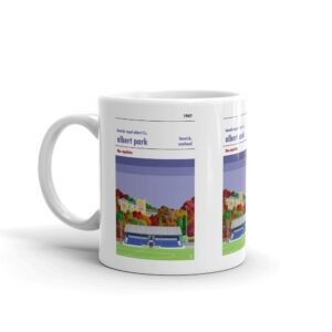 Coffee Mug of Albert Park, home to Hawick Royal Albert FC