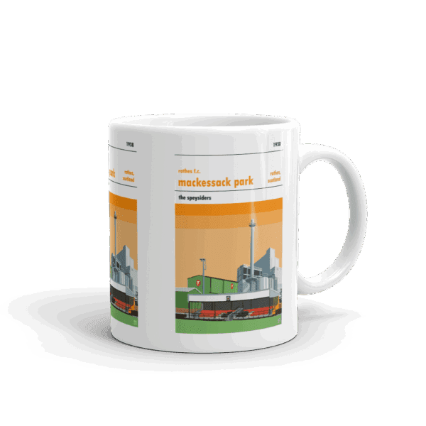 Retro look Mackessack Park, Rothes, Mug - Image 2