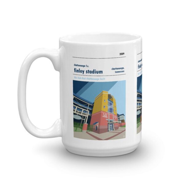 Retro look Finley Stadium, Chattanooga, Mug - Image 5