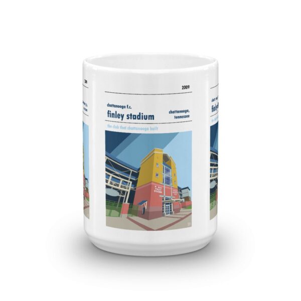 Retro look Finley Stadium, Chattanooga, Mug - Image 6