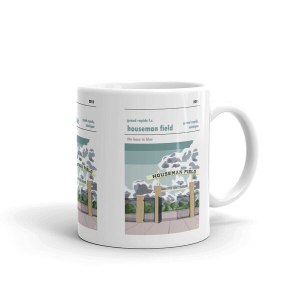Retro look Houseman Field, Grand Rapids FC, Mug - Image 2