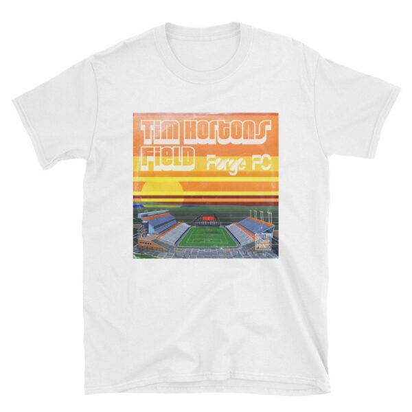 A limited edition t shirt of Tim Hortons Field and Forge FC