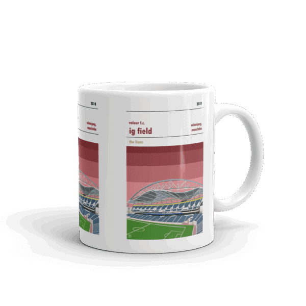 Retro look IG Field, Valour FC, Mug - Image 2