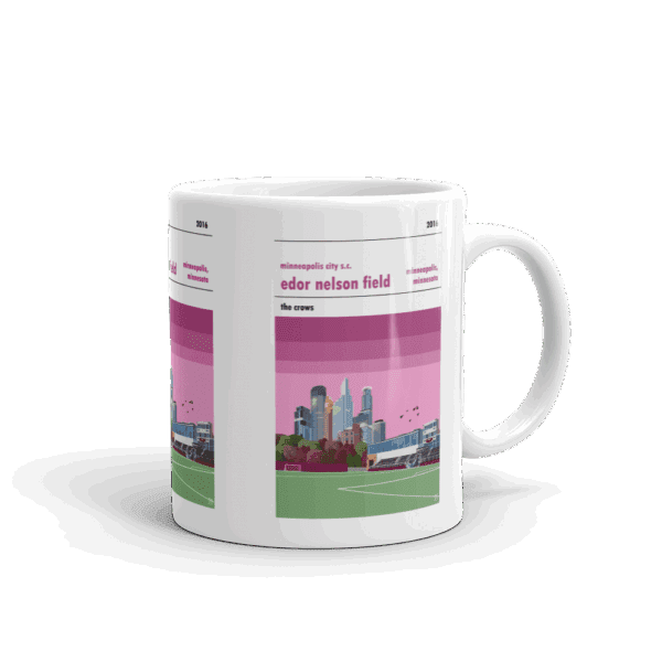 Retro look Edor Nelson Field, Minneapolis City, Mug - Image 2