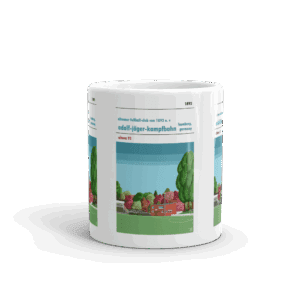 Retro look Adolf-Jäger-Kampfbahn, Altona 93, Mug