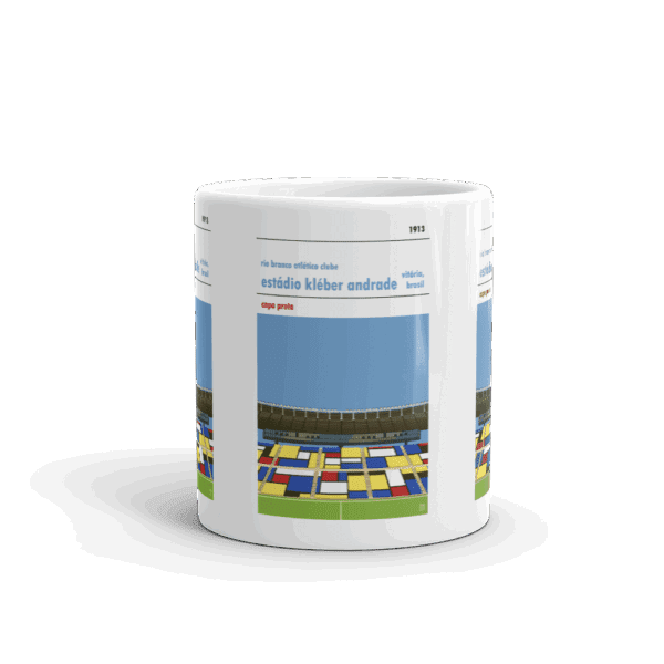 Retro look Estádio Kléber Andrade, Rio Branco Mug - Image 3
