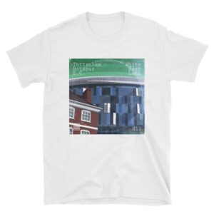 A Limited Edition tee of Tottenham Hotspur’s new White Hart Lane home ground