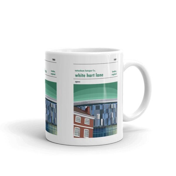 Retro look White Hart Lane, Tottenham, Mug - Image 2