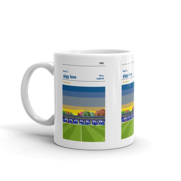 Coffee mug of Gigg Lane and Bury FC