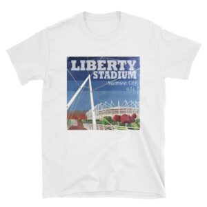 LIMITED EDITION – Swansea City Record Sleeve Short-Sleeve Unisex T-Shirt