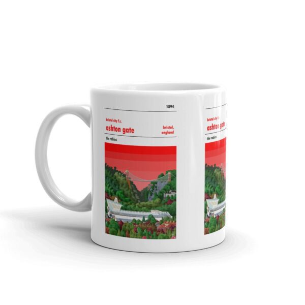A coffee mug of Ashton Gate and Bristol City fc