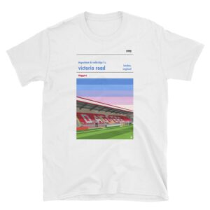 A white t shirt of Dagenham and Redbridge FC
