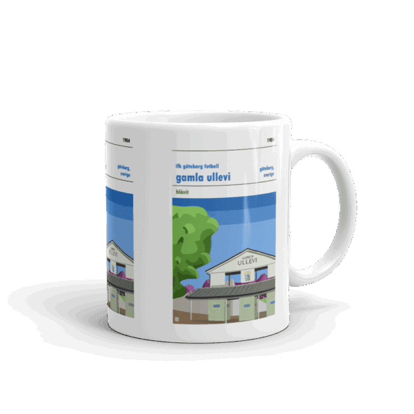 Retro look Gamla Ullevi, IFK Göteborg, Mug - Image 2