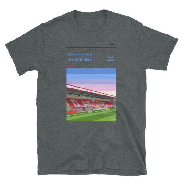 A dark grey Dagenham and Redbridge FC t shirt