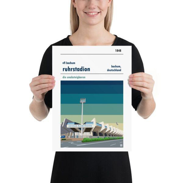 A medium sized VfL Bochum stadium poster