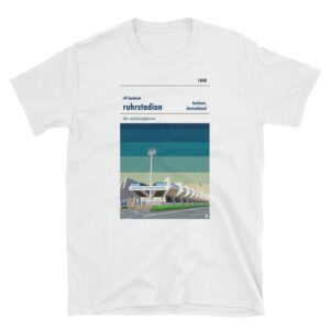A white t shirt of VfL Bochum and the Ruhrstadion
