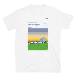 White Cambuslang Rangers FC and Somervell Park t-shirt