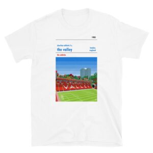 Charlton FC and the Valley T-shirt - White