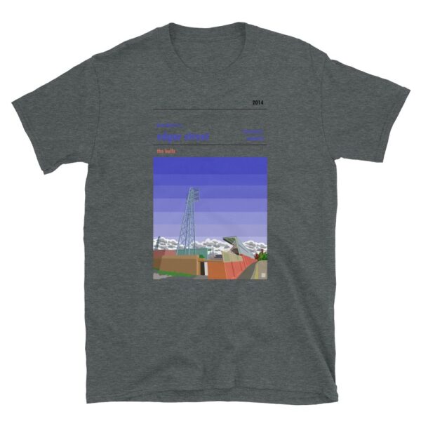 Dark grey Hereford FC and Edgar Street t-shirt