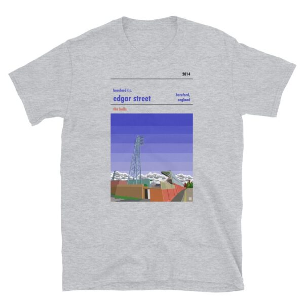 Grey Hereford FC and Edgar Street t-shirt