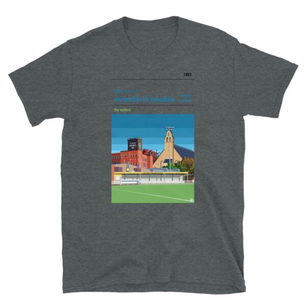 Dark grey Belper Town and Christchurch Meadows t-shirt