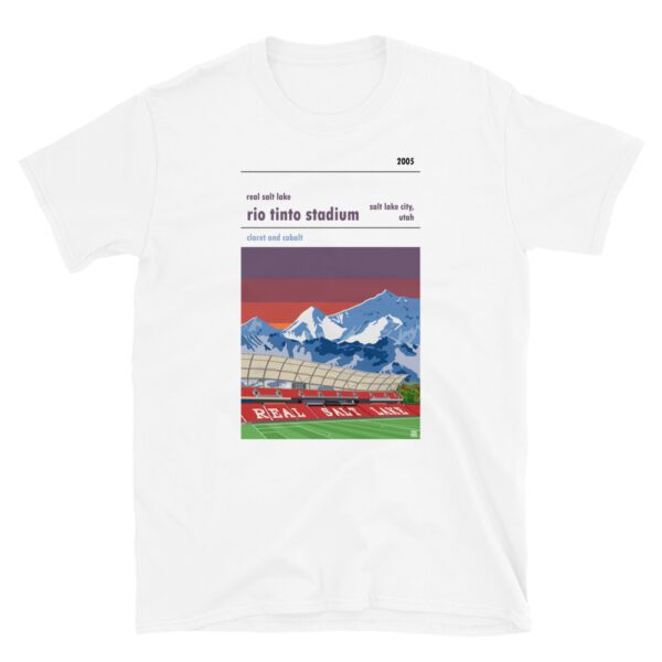 White Real Salt Lake t-shirt