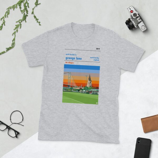 Light grey t-shirt of North Ferriby FC and Grange Lane