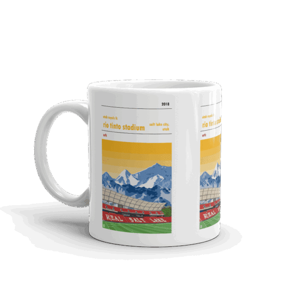 Utah Royals FC and the Rio Tinto Stadium Mug