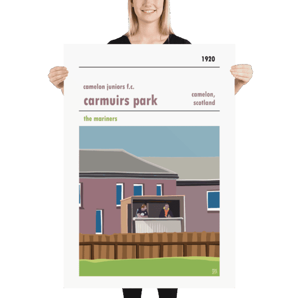 Massive Camelon Juniors homemade stand football poster