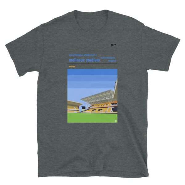 t-shirt of Wolves FC and Molineux