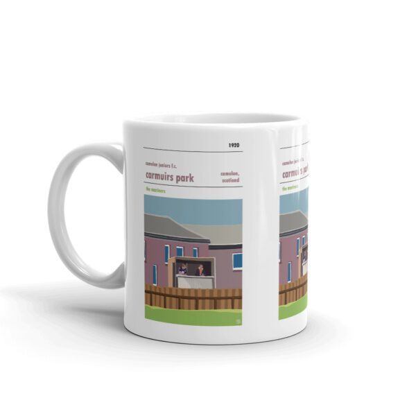 Camelon Juniors homemade stand football mug