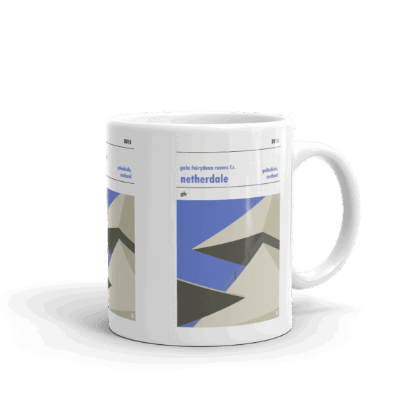 Retro look Netherdale, Gala Fairydean Rovers FC Mug - Image 2