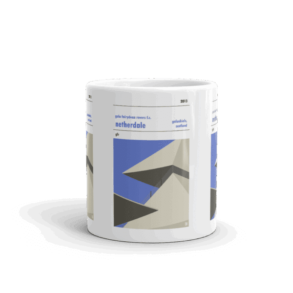 Retro look Netherdale, Gala Fairydean Rovers FC Mug - Image 3