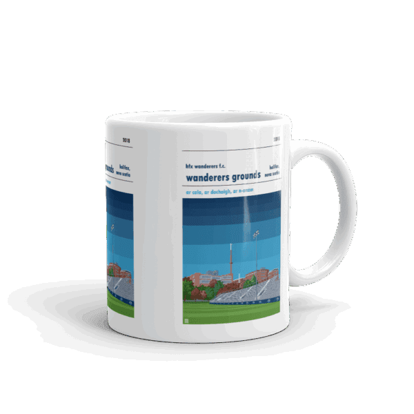 Retro look Wanderers Grounds, HFX Wanderers FC Mug - Image 2