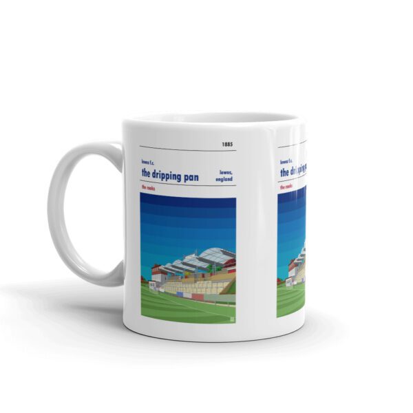 The Dripping Pan and Lewes FC Mug