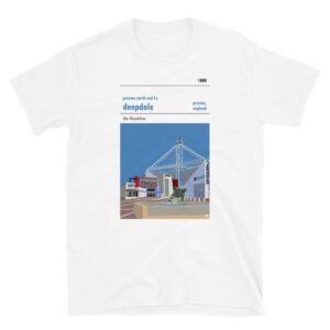 White Preston North End FC and Deepdale t-shirt
