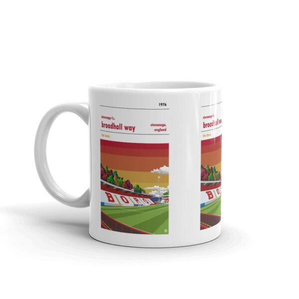 Stevenage FC and Broadhall Way mug