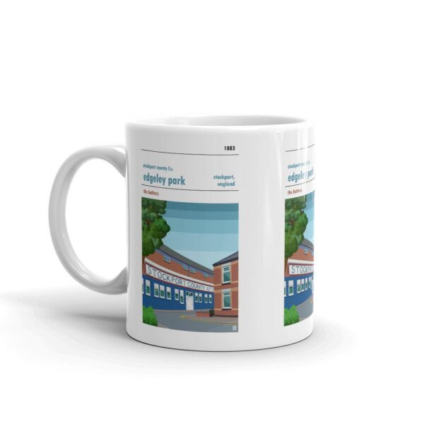 Stockport County FC and Edgeley Park mug
