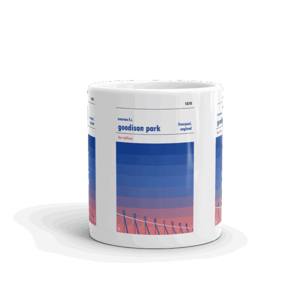 Retro look Goodison Park, Everton FC Mug - Image 3