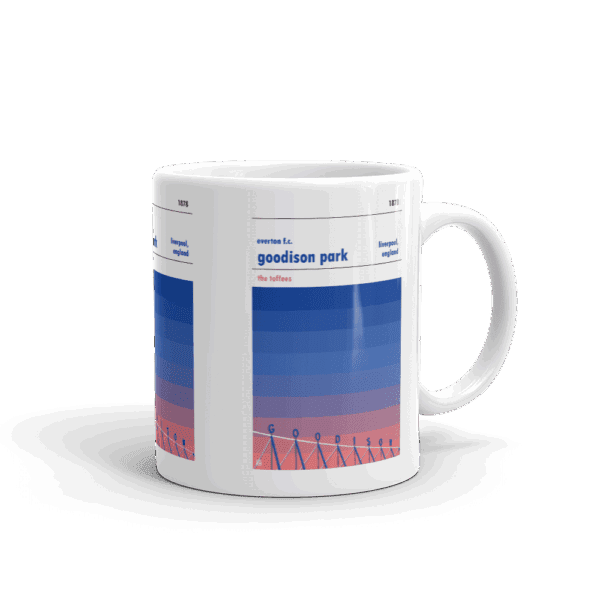 Retro look Goodison Park, Everton FC Mug - Image 2
