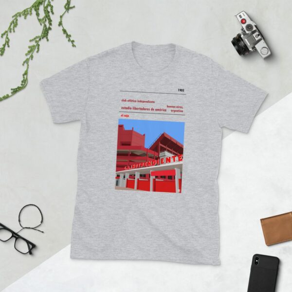 Hipster grey t-shirt of CA Independiente