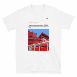 White t-shirt of CA Independiente