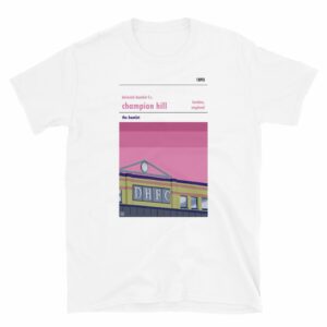 White Dulwich Hamlet FC and Champion Hill t-shirt